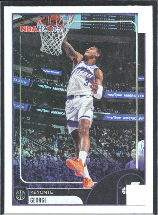Keyonte George 2025-26 NBA Hoops #45 – framsida
