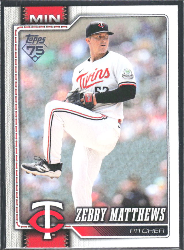 Zebby Matthews 2026 Series 2 #606 – framsida