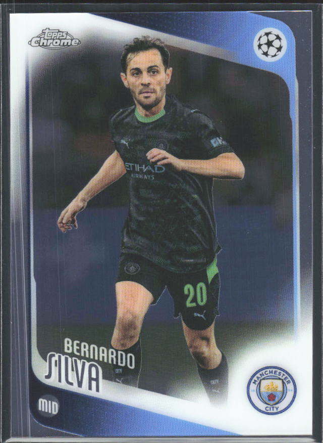 Bernardo Silva 2025-26 Chrome UEFA #2 – framsida