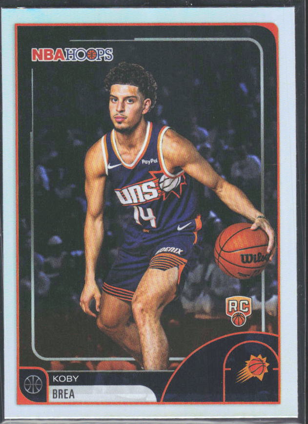 Koby Brea 2025-26 NBA Hoops RC #17 – framsida