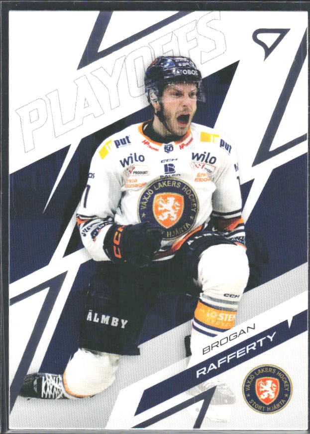 Brogan Rafferty 2025-26 SHL Playoffs #48 – framsida