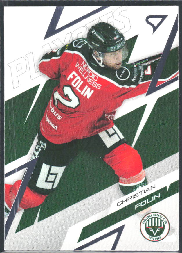 Christian Folin 2025-26 SHL Playoffs #20 – framsida