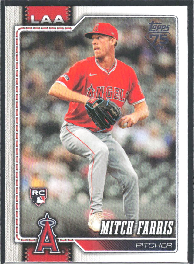 Mitch Farris 2026 Series 2 RC #609 – framsida