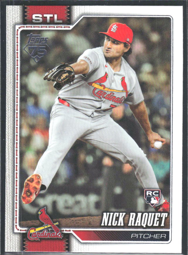 Nick Raquet 2026 Series 2 RC #385 – framsida