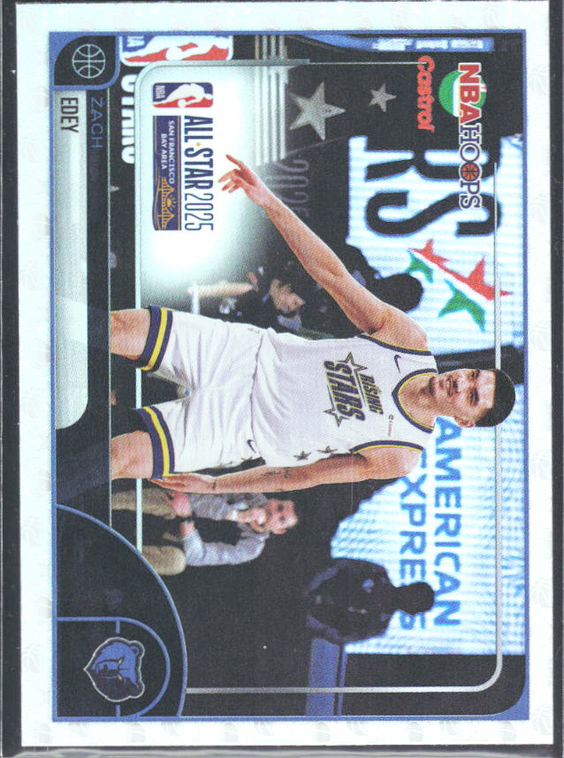Zach Edey 2025-26 NBA Hoops All-Star 2025 #296 – framsida