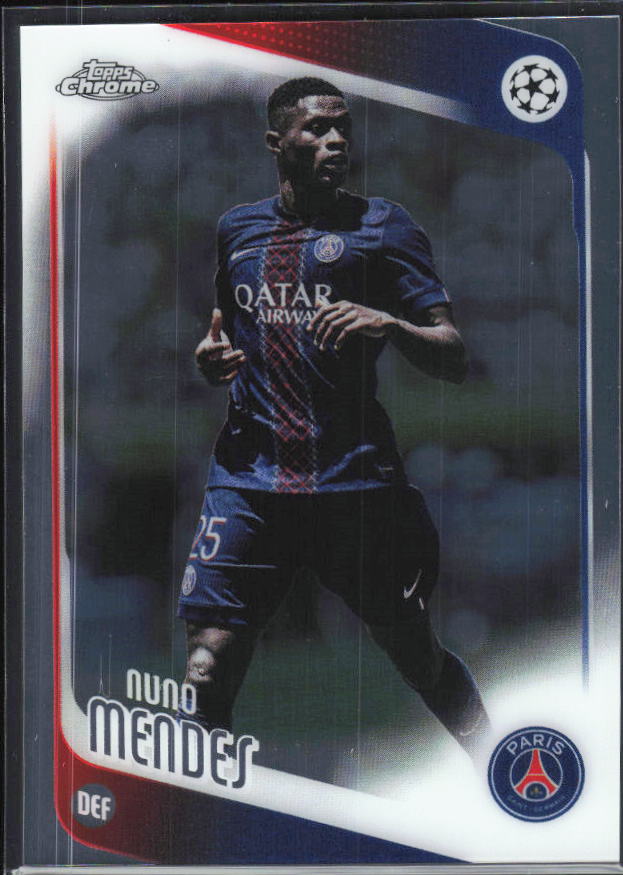 Nuno Mendes 2025-26 Chrome UEFA #69 – framsida