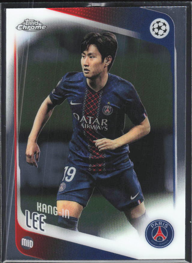 Kang-in Lee 2025-26 Chrome UEFA #185 – framsida