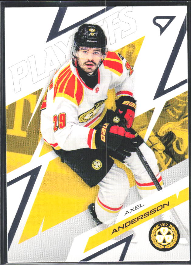 Axel Andersson 2025-26 SHL Playoffs #11 – framsida