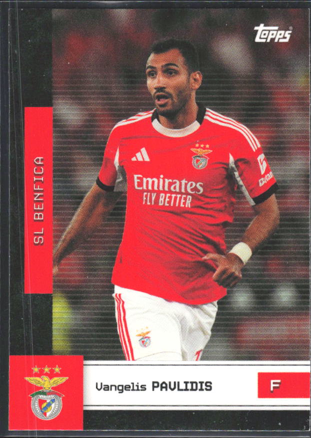 Vangelis Pavlidis 2025-26 SL Benfica Team Set #16 – framsida