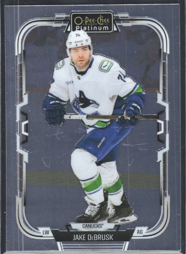 Jake DeBrusk 2025-26 O-Pee-Chee Platinum #44 – framsida