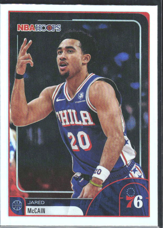 Jared McCain 2025-26 NBA Hoops #197 – framsida