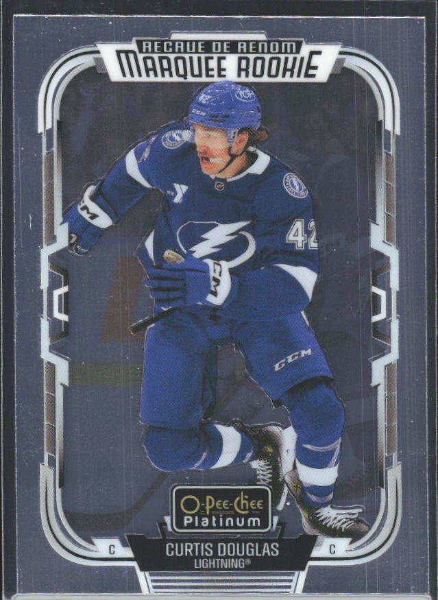 Curtis Douglas 2025-26 O-Pee-Chee Platinum Marquee Rookie #284 – framsida