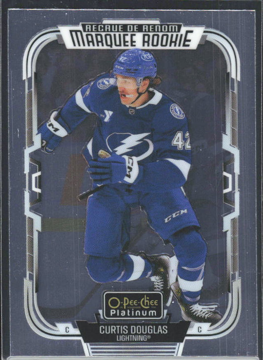 Curtis Douglas 2025-26 O-Pee-Chee Platinum Marquee Rookie #284 – framsida