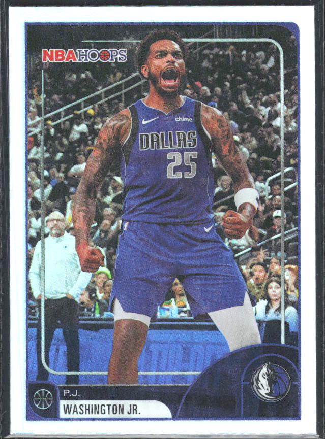 P.J. Washington Jr. 2025-26 NBA Hoops #189 – framsida
