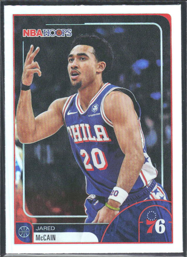 Jared McCain 2025-26 NBA Hoops #197 – framsida