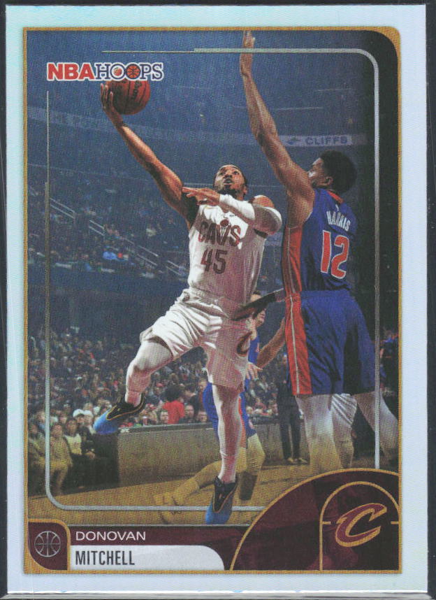 Donovan Mitchell 2025-26 NBA Hoops #76 – framsida