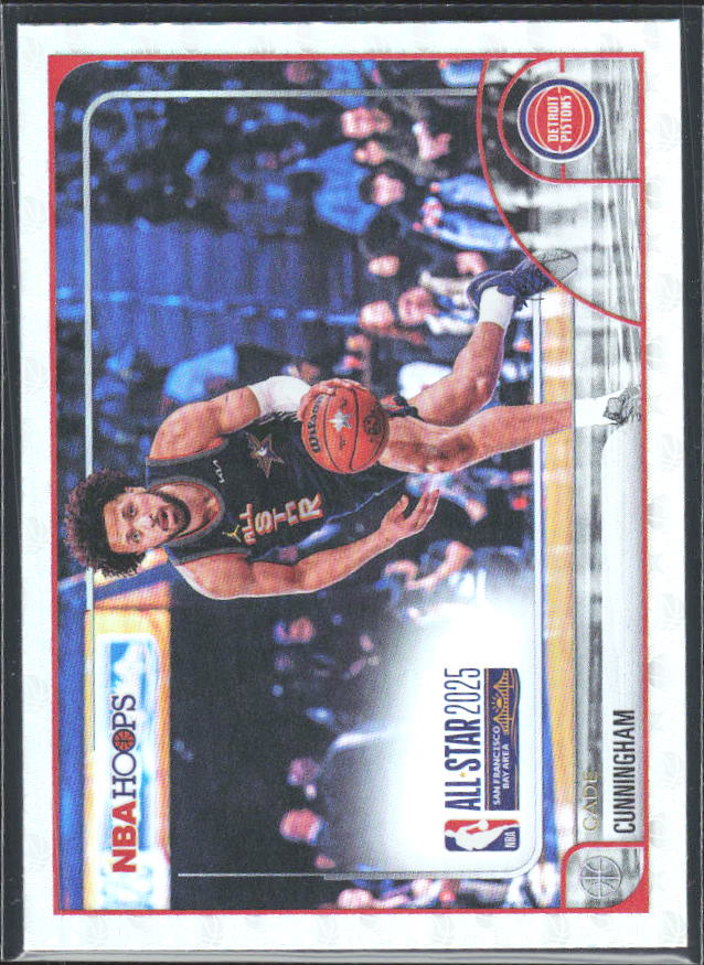 Cade Cunningham 2025-26 NBA Hoops All-Star 2025 #282 – framsida