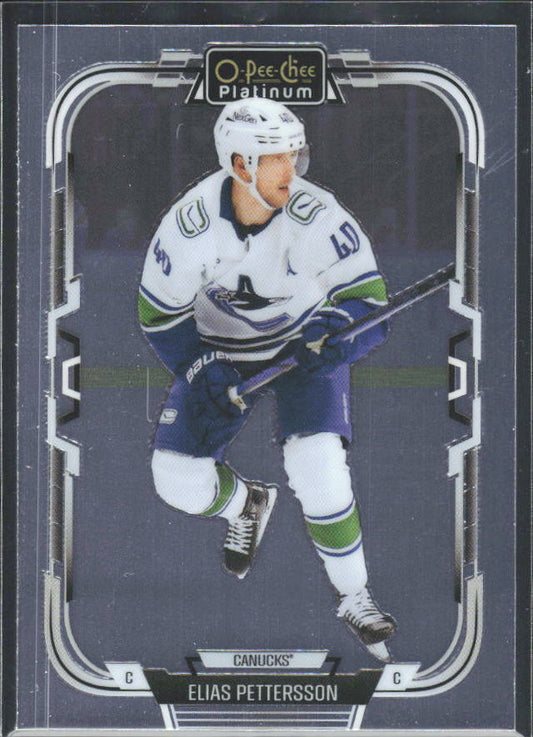Elias Pettersson 2025-26 O-Pee-Chee Platinum #46 – framsida
