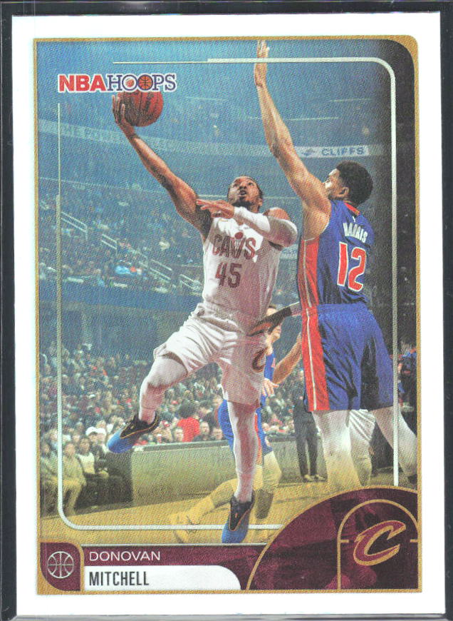 Donovan Mitchell 2025-26 NBA Hoops #76 – framsida