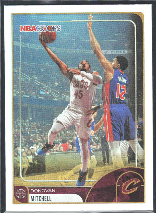 Donovan Mitchell 2025-26 NBA Hoops #76 – framsida