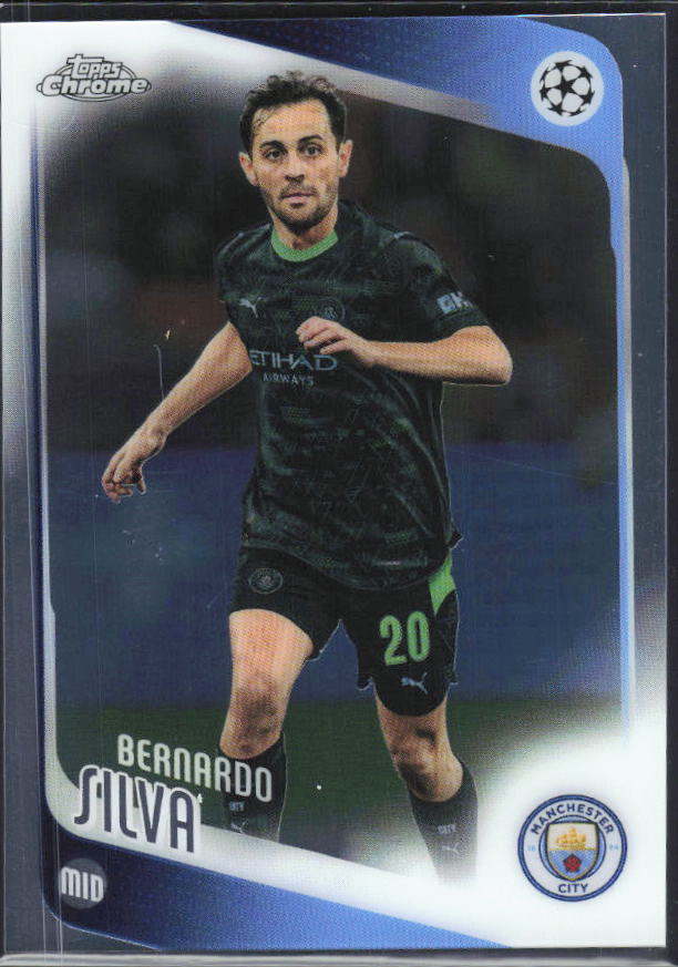 Bernardo Silva 2025-26 Chrome UEFA #2 – framsida
