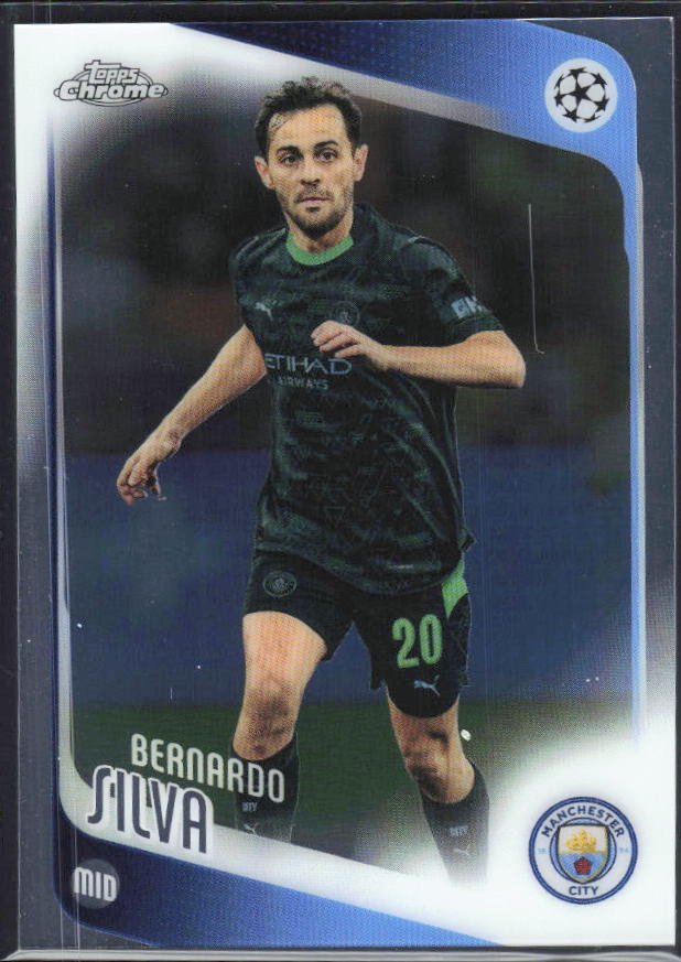 Bernardo Silva 2025-26 Chrome UEFA #2 – framsida