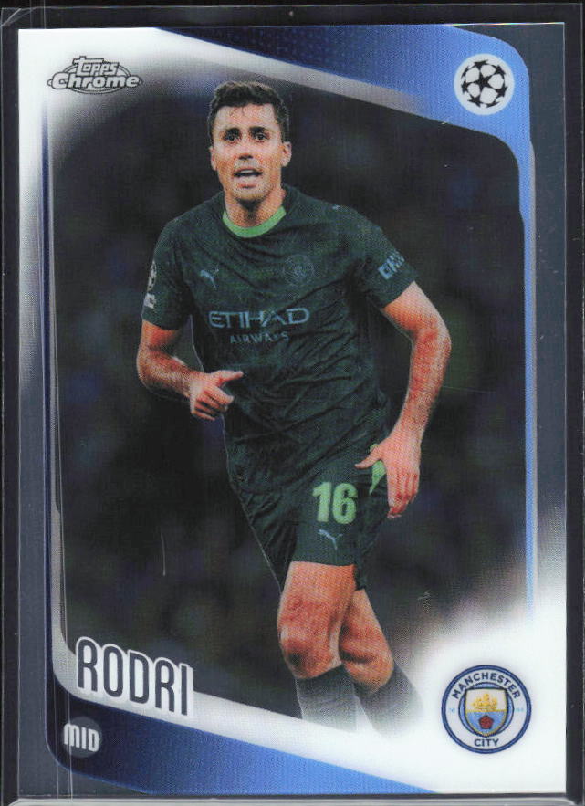 Rodri 2025-26 Chrome UEFA #171 – framsida