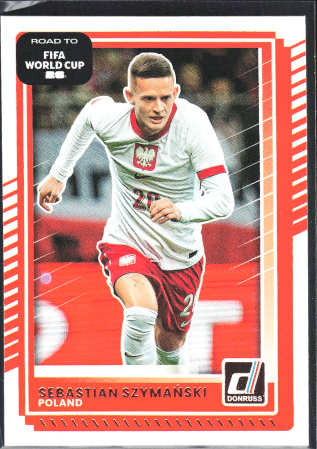 Sebastian Szymański 2025-26 Donruss Road to FIFA WC #199 – framsida