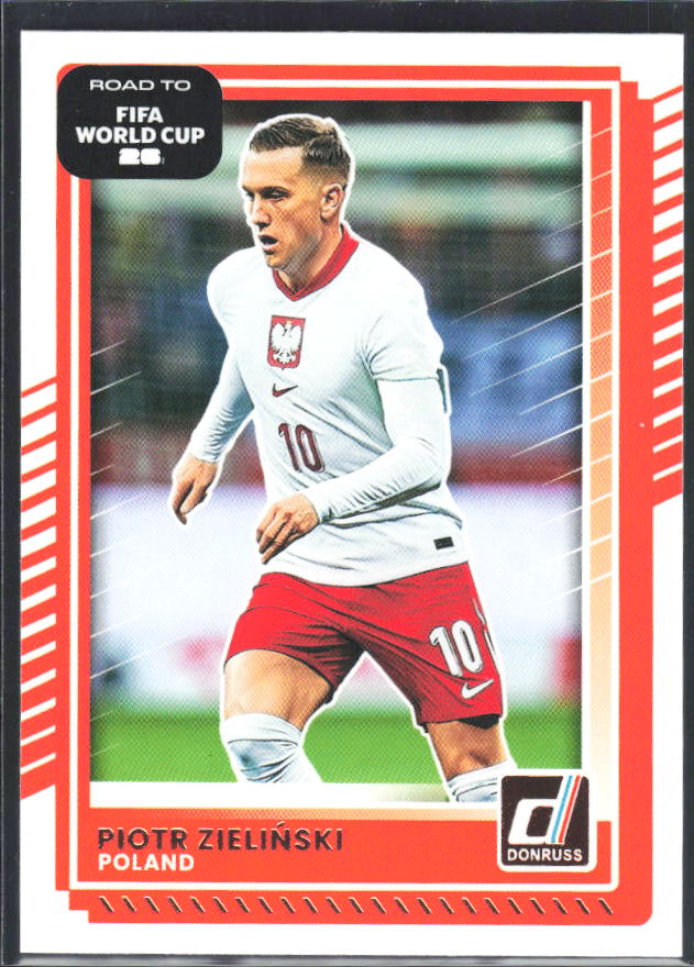 Piotr Zieliński 2025-26 Donruss Road to FIFA WC #195 – framsida