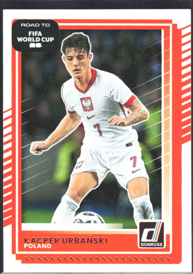Kacper Urbański 2025-26 Donruss Road to FIFA WC #198 – framsida