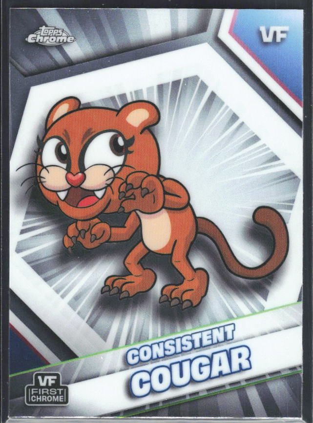 Consistent Cougar 2026 Chrome VeeFriends #56 – framsida