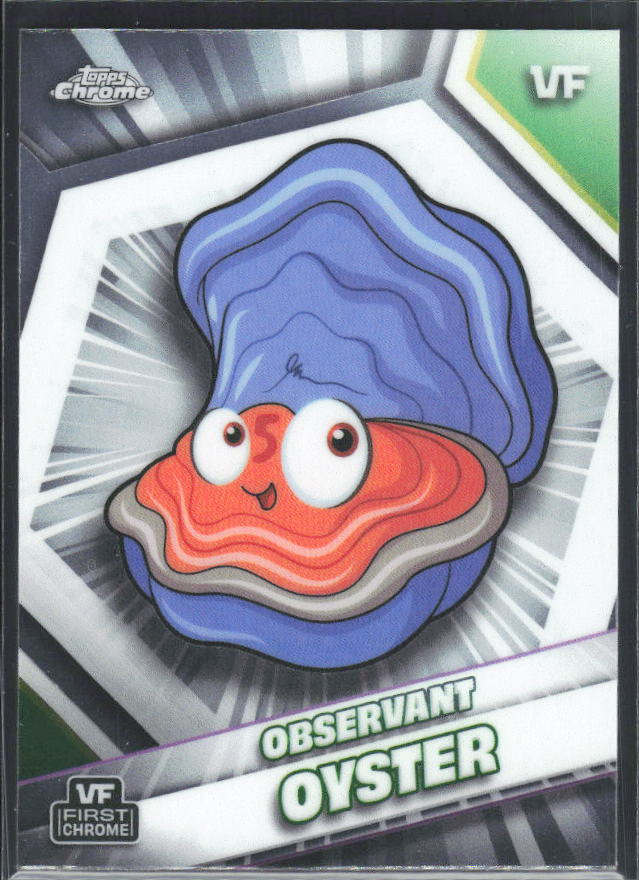 Observant Oyster 2026 Chrome VeeFriends #127 – framsida