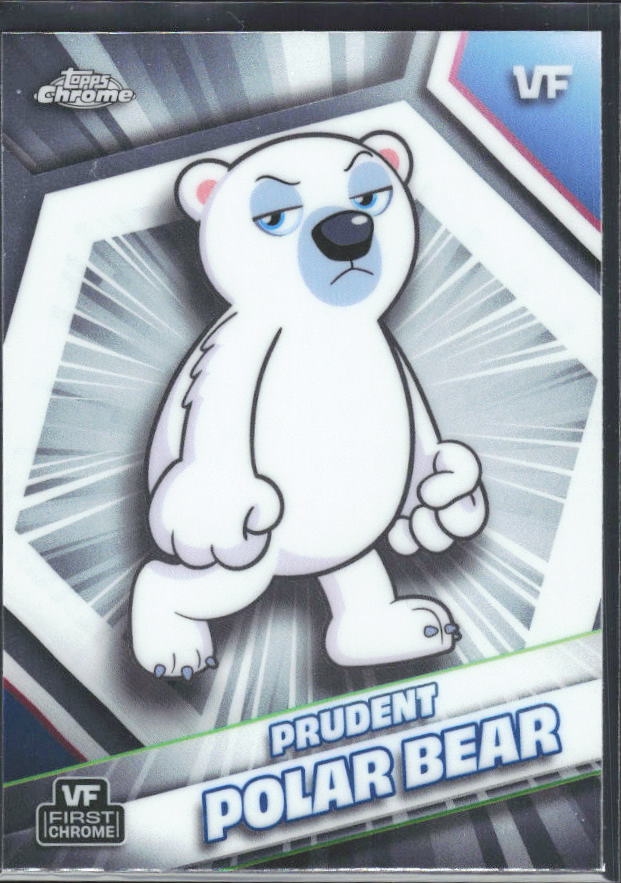 Prudent Polar Bear 2026 Chrome VeeFriends #144 – framsida
