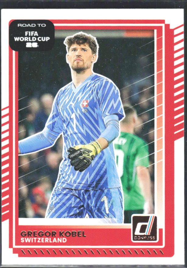 Gregor Kobel 2025-26 Donruss Road to FIFA WC #175 – framsida