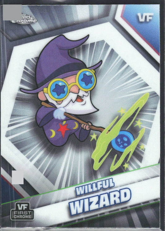 Willful Wizard 2026 Chrome VeeFriends #192 – framsida