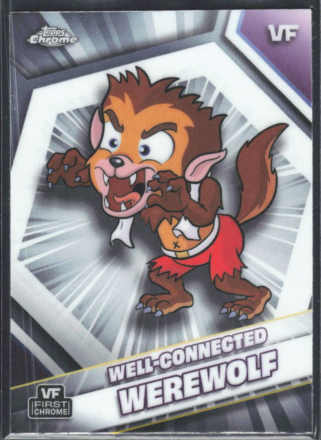 Well-Connected Werewolf 2026 Chrome VeeFriends #188 – framsida