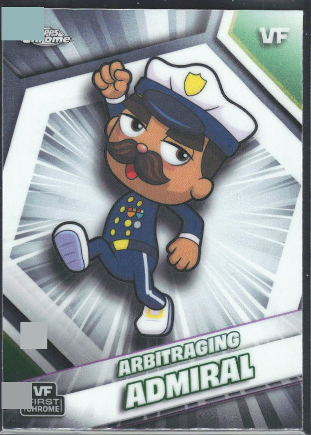 Arbitraging Admiral 2026 Chrome VeeFriends #21 – framsida