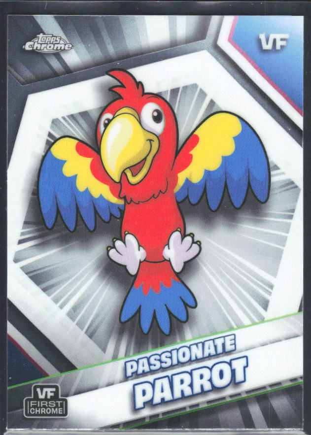 Passionate Parrot 2026 Chrome VeeFriends #132 – framsida