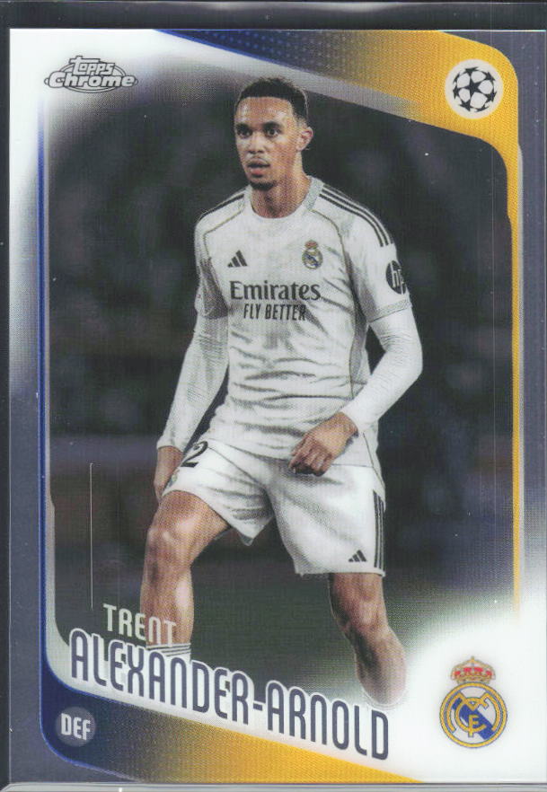 Trent Alexander-Arnold 2025-26 Chrome UEFA #141 – framsida