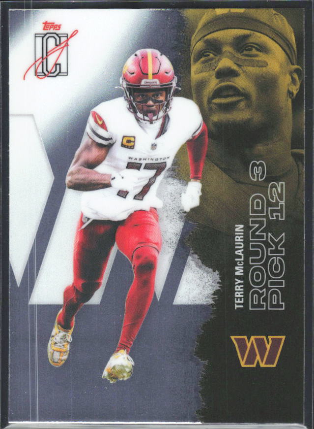 Terry McLaurin 2025 Signature Class #55 – framsida