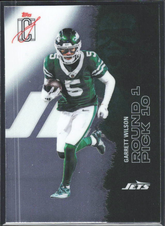 Garrett Wilson 2025 Signature Class #41 – framsida