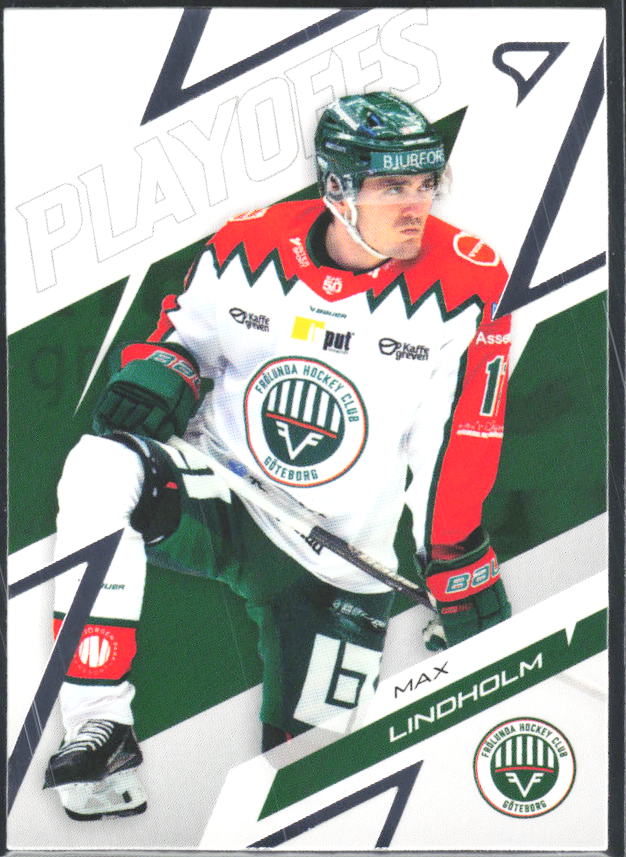 Max Lindholm 2025-26 SHL Playoffs #25 – framsida
