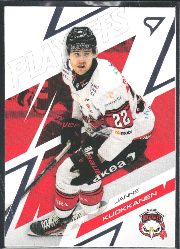 Janne Kuokkanen 2025-26 SHL Playoffs #60 – framsida