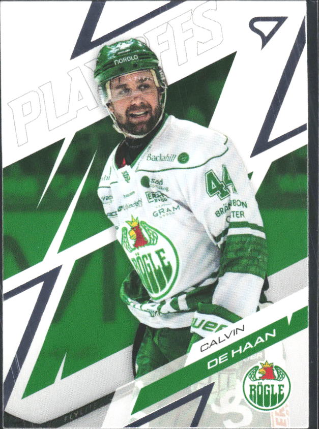 Calvin de Haan 2025-26 SHL Playoffs #65 – framsida