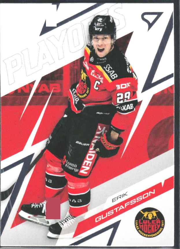 Erik Gustafsson 2025-26 SHL Playoffs #03 – framsida