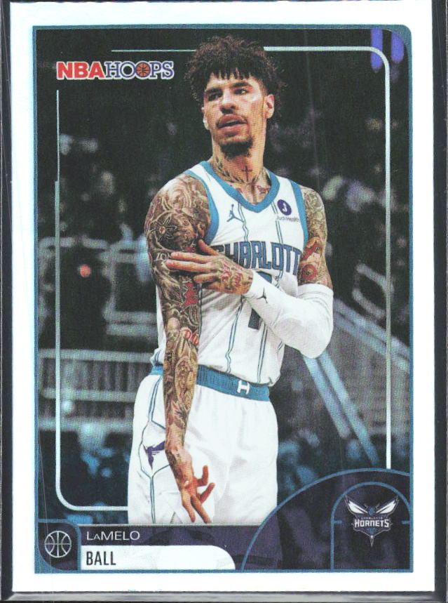 LaMelo Ball 2025-26 NBA Hoops #185 – framsida