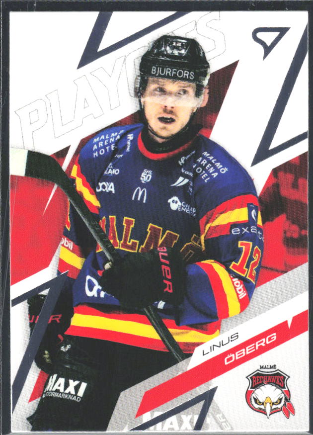 Linus Öberg 2025-26 SHL Playoffs #61 – framsida