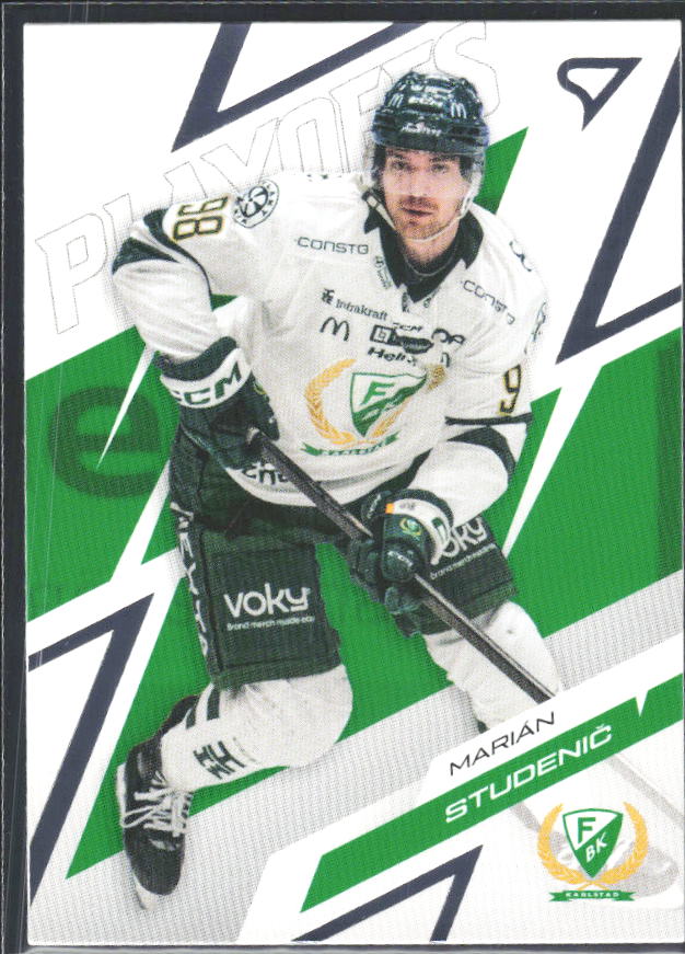 Marián Studenič 2025-26 SHL Playoffs #44 – framsida