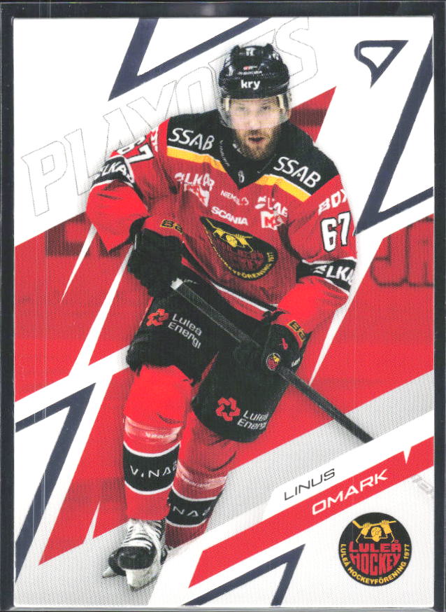 Linus Omark 2025-26 SHL Playoffs #08 – framsida
