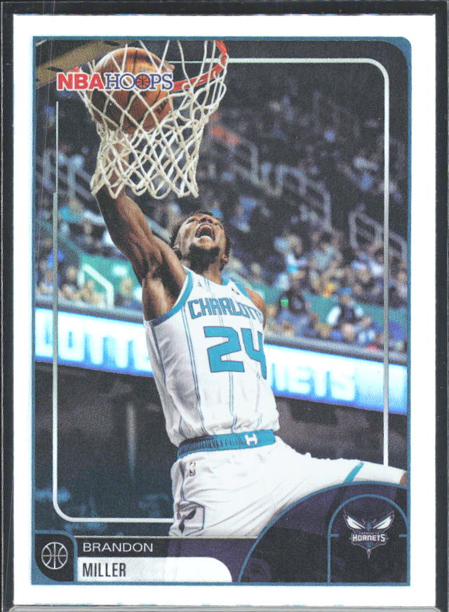 Brandon Miller 2025-26 NBA Hoops #80 – framsida